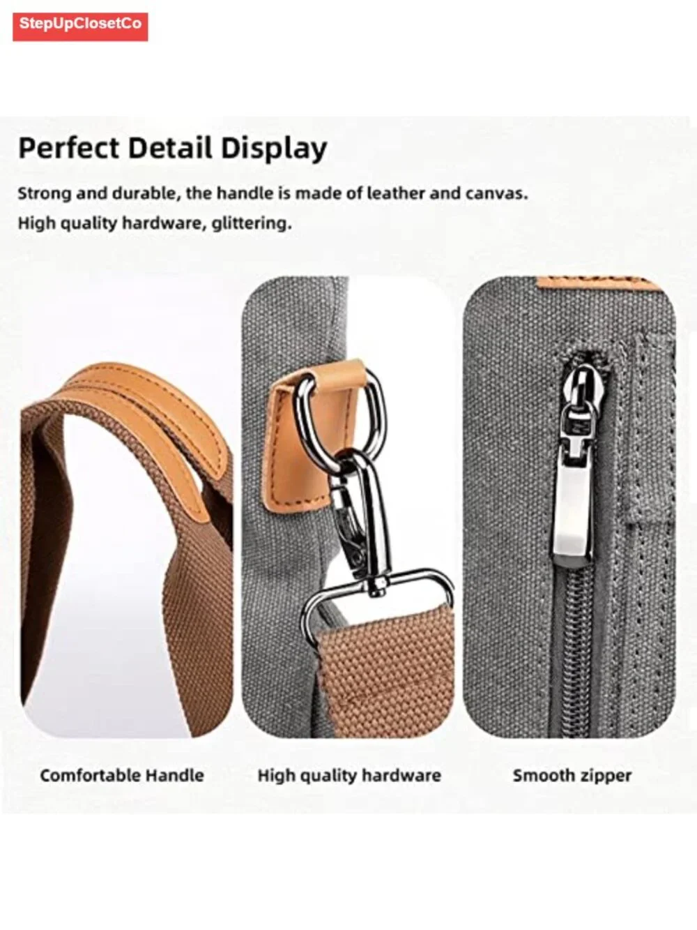N/A canvas handbag